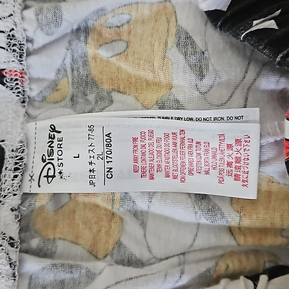 Mickey Mouse Lounge Pants - Ladies Large - Washed, Not Worn - Picture 3 of 10
